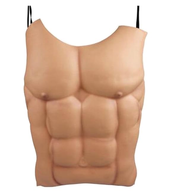 Black Temptation Halloween Dress up Party Props Fake Belly