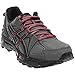 ASICS Men's Gel-Kahana 8 Trail Runner, Shark/Black/True Red, 8.5 M US