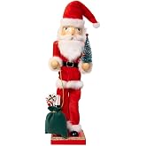 Kurt Adler 15" Santa with Gifts &amp; Tree Nutcracker!