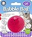 Pet Qwerks Cat Babble Ball with Catnip Infused, Interactive Cat Toy X-Small