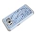 Samsung Galaxy S8 Plus Case,Berry Accessory Studded Rhinestone Crystal Bling Hybrid [ Dual Layer ] Armor Case Cover for Samsung Galaxy S8 Plus 2017 - Marble Texture