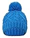 Arctic Paw Kids and Toddlers' Chunky Cable Knit Beanie With Yarn Pompom - Set of 2