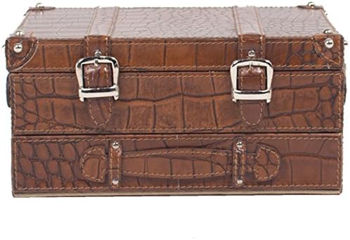 THREE SIXTY Watch Box Case Organizer Jewelry Drawer for Storage and Display for Men &amp; Women In Genuine Leather.