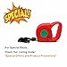 Retractable Dog Leash – Also Works For Cats, Pigs & Kids – Best For Pets Small & Standard Size, Can Work For Large Animals Up To 110 lbs – Reflective Handle To Use Safely When Walking While Dark Out –!