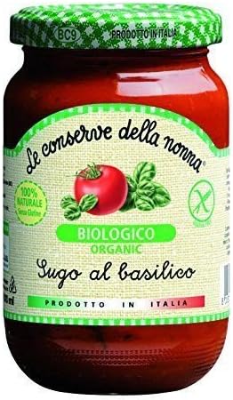 Le Conserve Della Nonna LBV Tomato &amp; Basil Sauce 350g (Pack of 2)