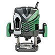 Hitachi M12V2 15 amp 3-1/4-Horsepower Plunge Base Variable Speed Plunge Router with 1/4-inch and 1/2-inch Collets