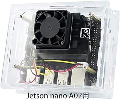 Amazon Co Jp Xiaor Geek 透明アクリルシェルjetson Nano開発者diyロボット用 パソコン 周辺機器