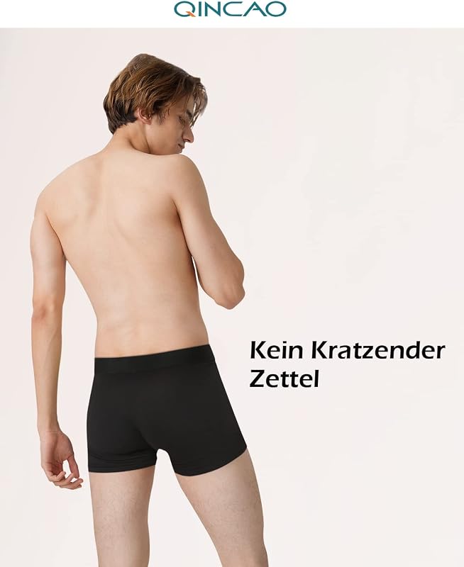 Boxershorts Herren 6 Pack aus Baumwolle, Weich & Komfortabel