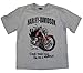Harley-Davidson Little Boys' Motorcycle T-Shirt Gray Toddler 3074056