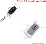 COLOROCK 100-240V Remote Light Switch 30A RF Controller with 2 Remotes view 4
