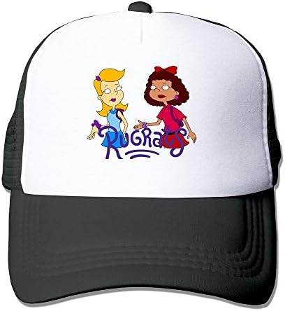 Unisex Rugrats Adjustable Trucker Hat Black