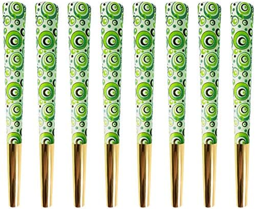 Elephant Rolling Papers Designer Prerolls, Green Dream Gold Cone, Pre-Rolled Cones 8 Pack