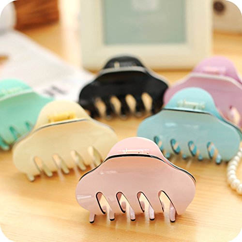 usongs Large acrylic hair accessories hairpin leopard hair grasping claws grasping fixed clip clip hair headdress Korea