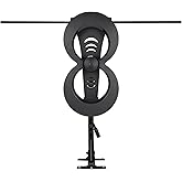 Antennas Direct ClearStream 2MAX Indoor Outdoor TV Antenna, UHF VHF, Multi-Directional, 60+ Mile Range, 4K 8K UHD NEXTGEN TV 