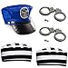 Cops and Robbers Party Supplies - Police Costume for Kids - 5 PC Kids Dress Up by Funny Party Hats
