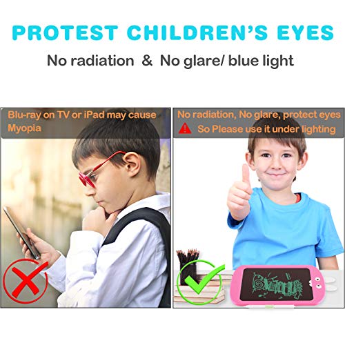 Matesy Kids Toys for 3 4 5 Year Old Girls Toys Age 3-5, LCD Drawing Tablet Writing Board Gifts for 3 5 Year Old Boys and Girls Birthday Gifts Age 3-5 Toddler Electronic Handwriting Board Drawing Pad - Thumbnail 3