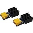 VIFLY 2pcs StoreSafe Smart LiPo Battery Discharger to Storage Voltage with Heatsink for 2S-6S RC FPV Drone Battery (2pcs) (XT30)