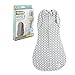 Woombie Convertible Nursery Swaddling Blanket - Swaddle Converts to Wearable Blanket for Babies Up to 6 Months - Vented (MOD Circles, 14-19 lbs)
