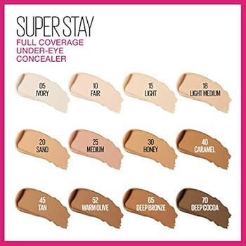 maybelline superstay concealer honey