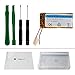 DOCA Replacement Battery for iPod Nano 6th Gen, 3.7V/0.39 WHR Li-Polymer Rechargeable Battery With Opening Pry Tool Kits, Compatible for Model No.616-0531 (Nano 6th Gen)