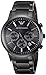 Emporio Armani Men's AR2453 Dress Black Mesh Watch