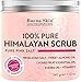 Himalayan Salt Body Scrub with Lychee Oil | Aura Cleansing | Exfoliate & Moisturize Skin, 10 Ounce Buena Skin primary