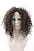 Futuretrend Kinky Curly Afro Wig Cheep Female Wig Brown Kinky Curly Short Wigs for Black Women Heat Resistant African Hair Wigs (brown)