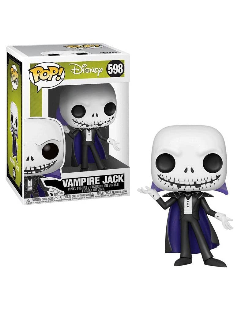 Funko POP! Vinyl: Disney: the Nightmare Before Christmas - Vampire Jack Skellington - Collectable Vinyl Figure - Gift Idea - Official Merchandise - Toys for Kids & Adults - Movies Fans