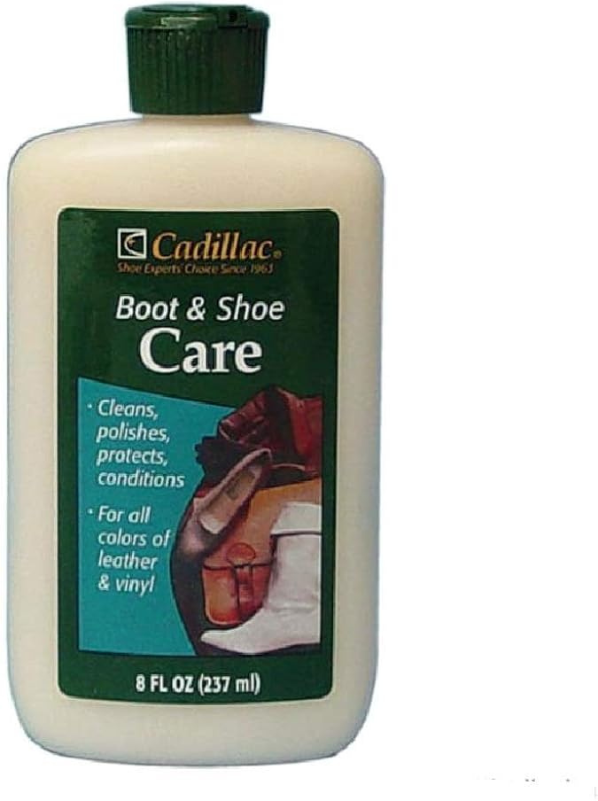cadillac boot & shoe leather lotion