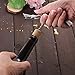 Waiters Corkscrew -WBSEos Best Stainless Steel Wine Opener Rosewood Handle Bottle Opener and Foil Cutter For Sommeliers, Waiters and Bartenders Around the World