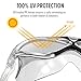 OutdoorMaster Swim Mask - Wide View One-Piece Swimming Goggles Super Leakproof Design, 100% UV Protection, Anti-Fog Coating & Free Protective Case Men, Women & Youth