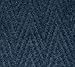 Guardian Golden Series Chevron Indoor Wiper Floor Mat, Vinyl/Polypropylene, 3'x5', Blue