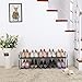 SONGMICS 2-Tier Shoe Rack, Metal Shoe Shelf, Storage Organizer, 36.2 x 11.8 x 13 Inches, Gray ULSA12G