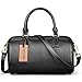 Jack&Chris Handbags Top Handle Bag Crossbody Bags for Women,WBSF018 Black