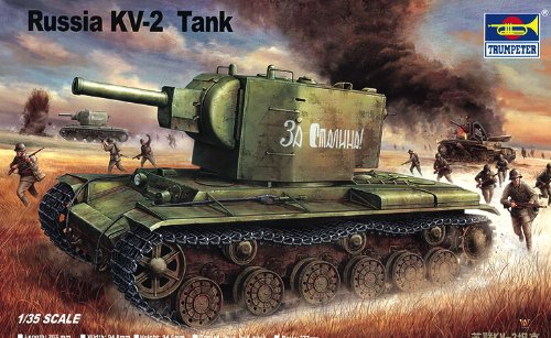 Trumpeter 1/35 Soviet KV2 Tank