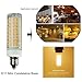E11 led Bulb 75W 100W Equivalent Halogen Replacement Lights, Dimmable T4 /T3 JD Type Mini Candelabra Base, 1000 Lumens Warm White 3000K, AC 110V/ 120V/ 130V (5 of Pack)