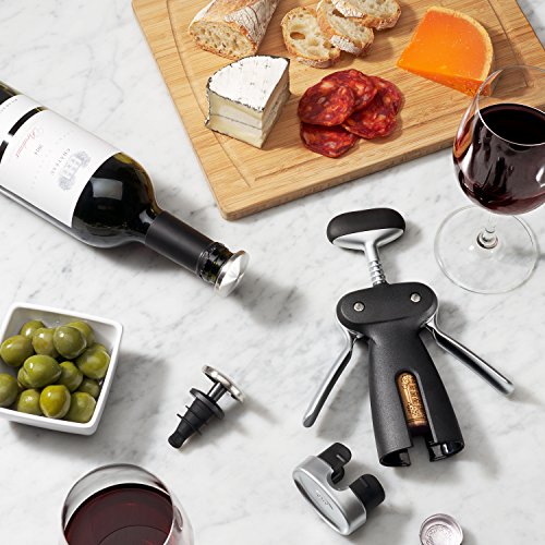 OXO SteeL Winged Corkscrew with Removable Foil Cutter, INOXO.3113400ML