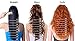 Standard Weft 16 Inch 90g Clip in 100% Real Remy Human Hair Extensions 8 Pieces 18 Clips #12/613 Golden Brown/Bleach Blonde