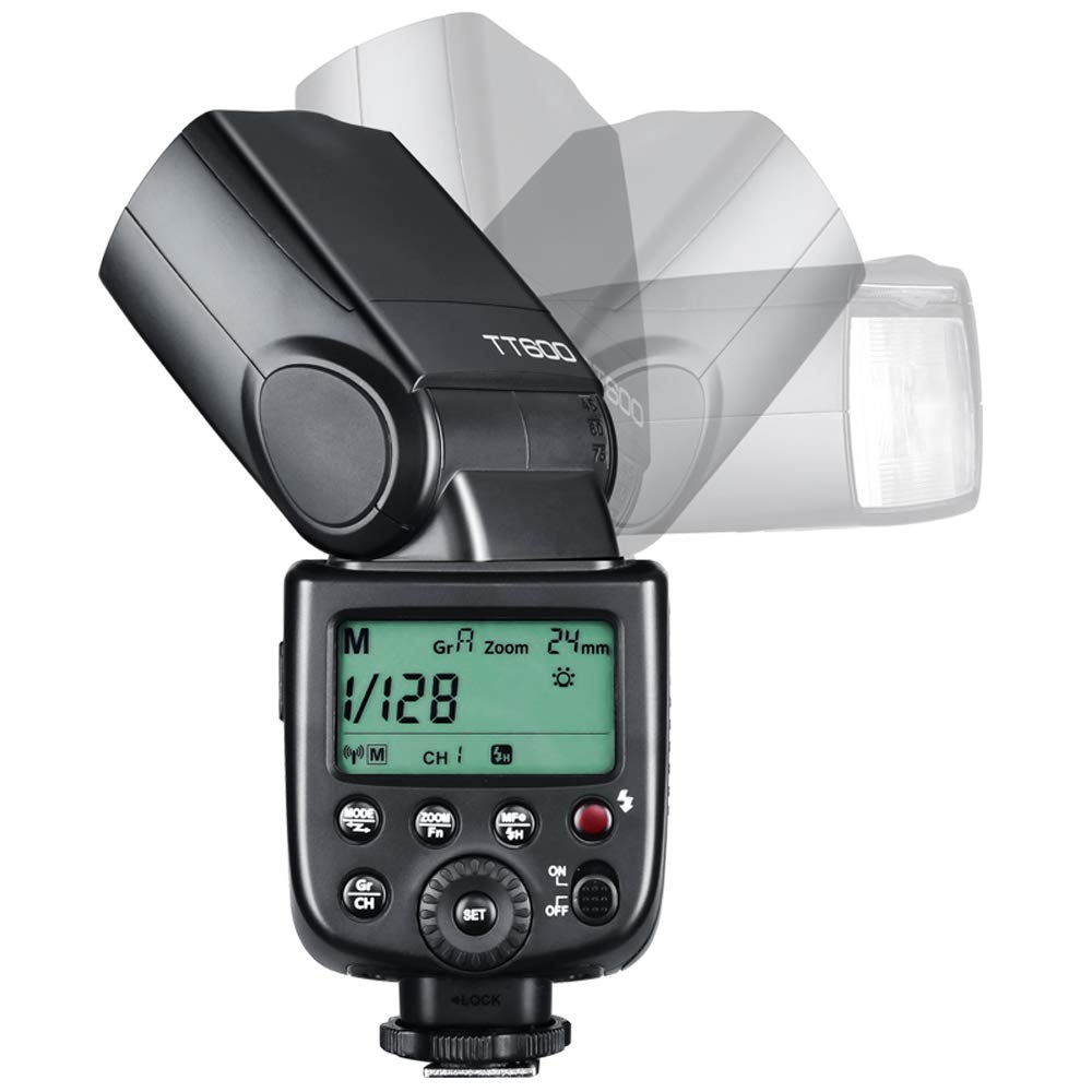 Godox V1S V1 S V1-S Camera Flash, 76Ws 2.4G TTL Round Head Flash Speedlight for Sony,1.5 sec Recycle Time,1/8000 HSS,480 Full Power Shots,10 Level LED Modeling Lamp (Godox TT600 for Nikon Camera)