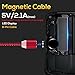 UGI Magnetic Cable Round 3 in 1 USB C Micro USB 6FT Android Magnet Charging Cable Type C Fast Phone Charger for i-Product X 8 7 6 5 Samsung Galaxy S5 S6 S7 S8 S9 Note 8 LG