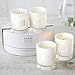 LA JOLIE MUSE Soy Candles 8 OZ Scented Glass Jar Candle Night Jasmine, 45 Hours BURN, Valentine's Gifts for Her