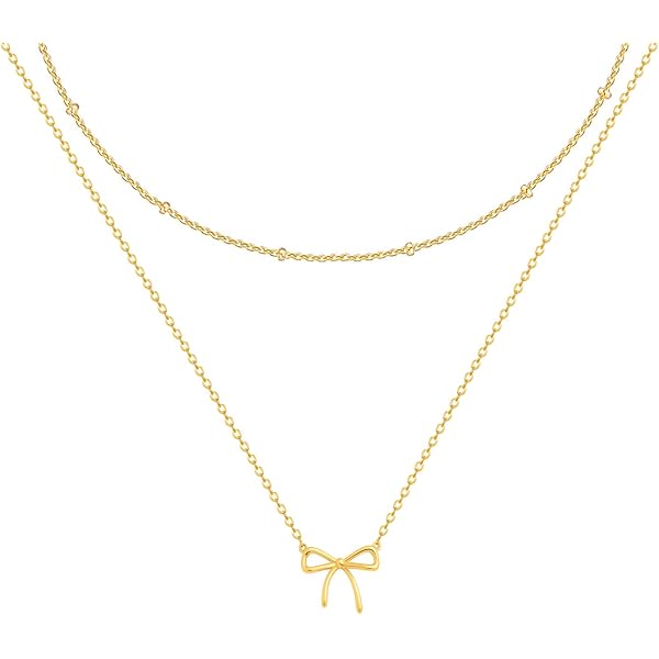 Custom Dainty Layered Name Choker Necklace – Personalized Gold/Silver Nameplate Pendant For Women - View #3