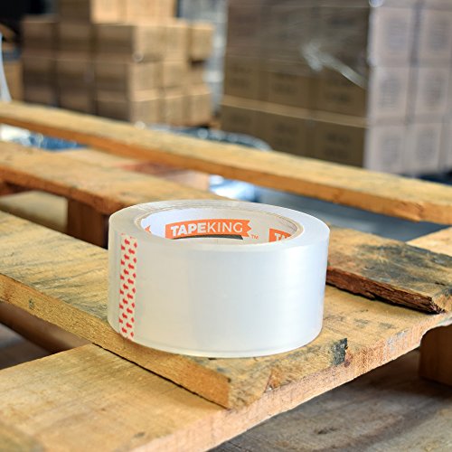 Tape-King-Clear-Packing-Tape-60-Yards-Per-Roll-6-Refill-Rolls-2-Inch-Wide-Stronger-27mil-Heavy-Duty-Sealing-Adhesive-Industrial-Depot-Tapes-for-Moving-Packaging-Shipping-Office-Storage