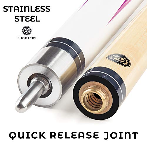 Maple Wood Pool Cue SHOOTERS 2-Piece - 58