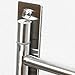 Swing Out Towel Bar - Stainless Steel Swivel Towel Rack - Space Saving Swinging Towel Bar for Bathroom - Wall Mounted Towel Holder Organizer with 4 Arms- Easy To Install - Brushed Finish (20