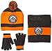 Weatherproof Big Boys' 3 Piece Set: Beanie, Fingerless Gloves and Neck Warmer