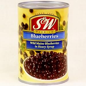 訳あり S&W ブルーベリー blueberries in heavy syrup 425g 缶詰 賞味期限 2016.10.27