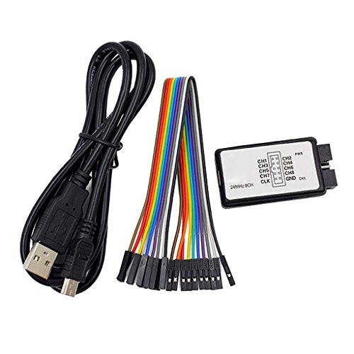 Homyl 24MHz 8-Channel USB Logic Analyzer for Arduino Debug SPI IIC UART ARM FPGA