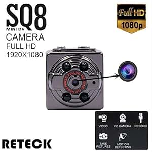 Amazon.com : RETECK SQ8 Mini DV Camera 1080p Full HD Car