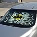 BDK Batman DC Comics Warner Brothers Official Licensed Front Windshield Sun Shade-Accordion Folding Auto Sunshade for Car Truck SUV-Blocks UV Rays Sun Visor Protector-Keep Your Vehicle Cool- 58 x 27 Inch (WBAS-1301)